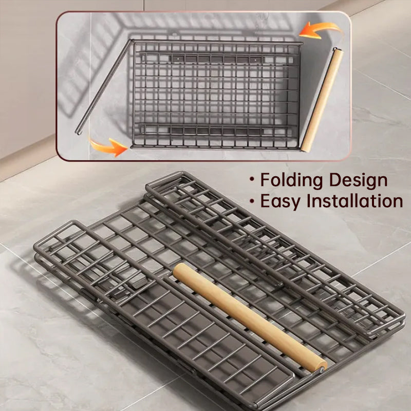 New Kitchen Pull-Out Cabinet Organizer, Sliding Rail Drawer for Spice and Bottle Storage