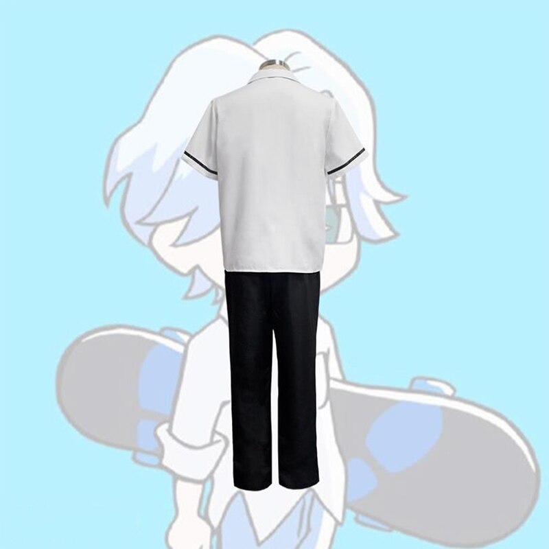 Cos Snow Langa Hasegawa Coaplay Japanese Anime the Infinity Costumes Halloween Carnival Party School Uniform Full Set