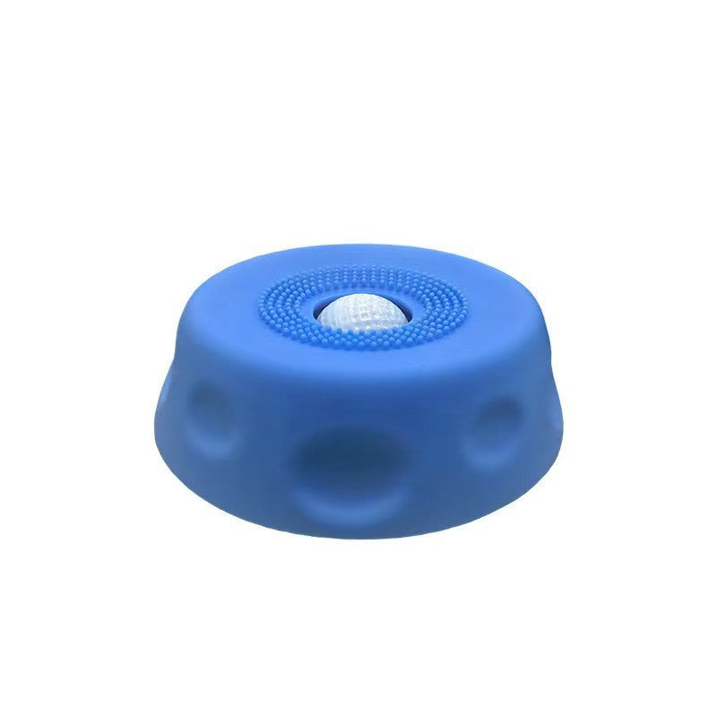 Silicone Dog Lick Bowl Slow Feeder w/ Rolling Ball, Anti-Choking & Non-Slip