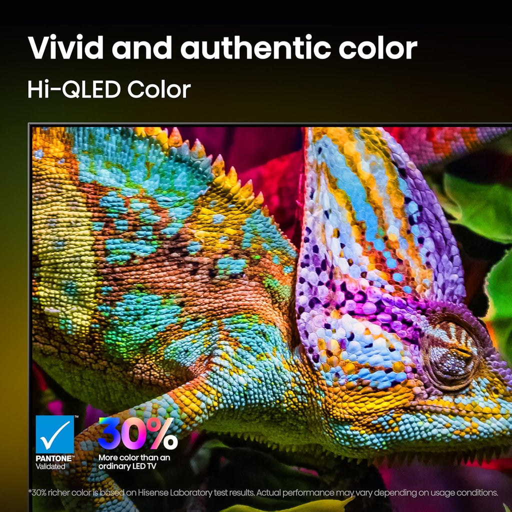 Hisense 75" U6 Pro Series Mini‑LED ULED 4K UHD HDR Gaming AI Smart Fire TV (75U6SF Pro, 2026 New) – Hi-QLED, Native 144Hz, Motion Rate 480, Dolby Vision IQ · Atmos, HDR10+, Glare-Free, Alexa+