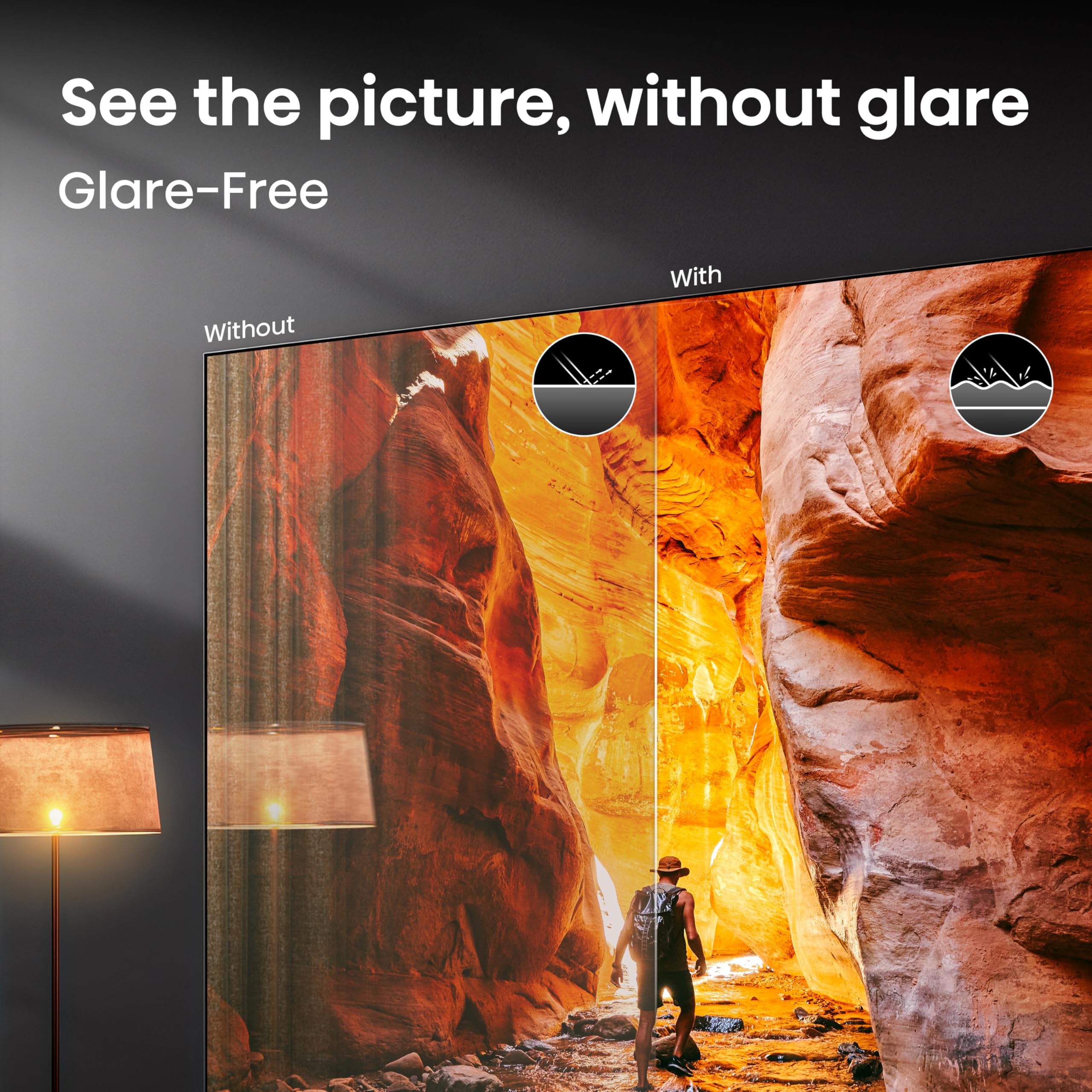 Hisense 75" U6 Pro Series Mini‑LED ULED 4K UHD HDR Gaming AI Smart Fire TV (75U6SF Pro, 2026 New) – Hi-QLED, Native 144Hz, Motion Rate 480, Dolby Vision IQ · Atmos, HDR10+, Glare-Free, Alexa+