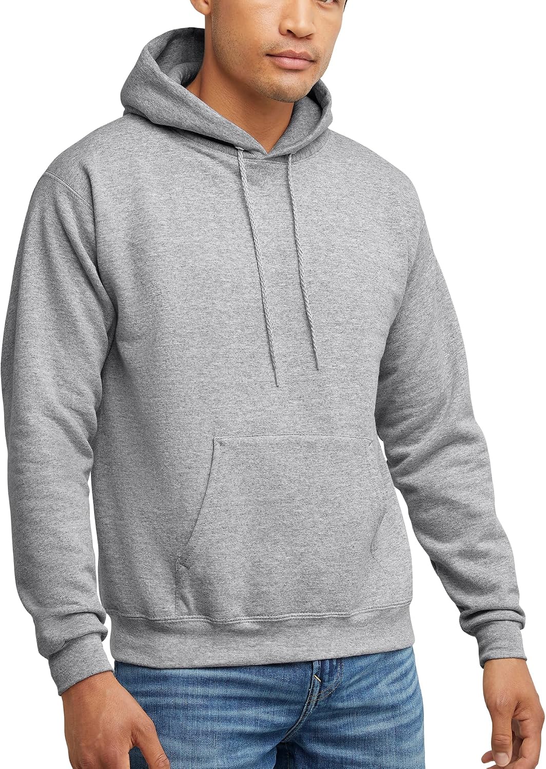 Hanes Men's Hoodie - EcoSmart Fleece Hooded Sweatshirt for Men & Women - Midweight Fleece - Big & Tall Available