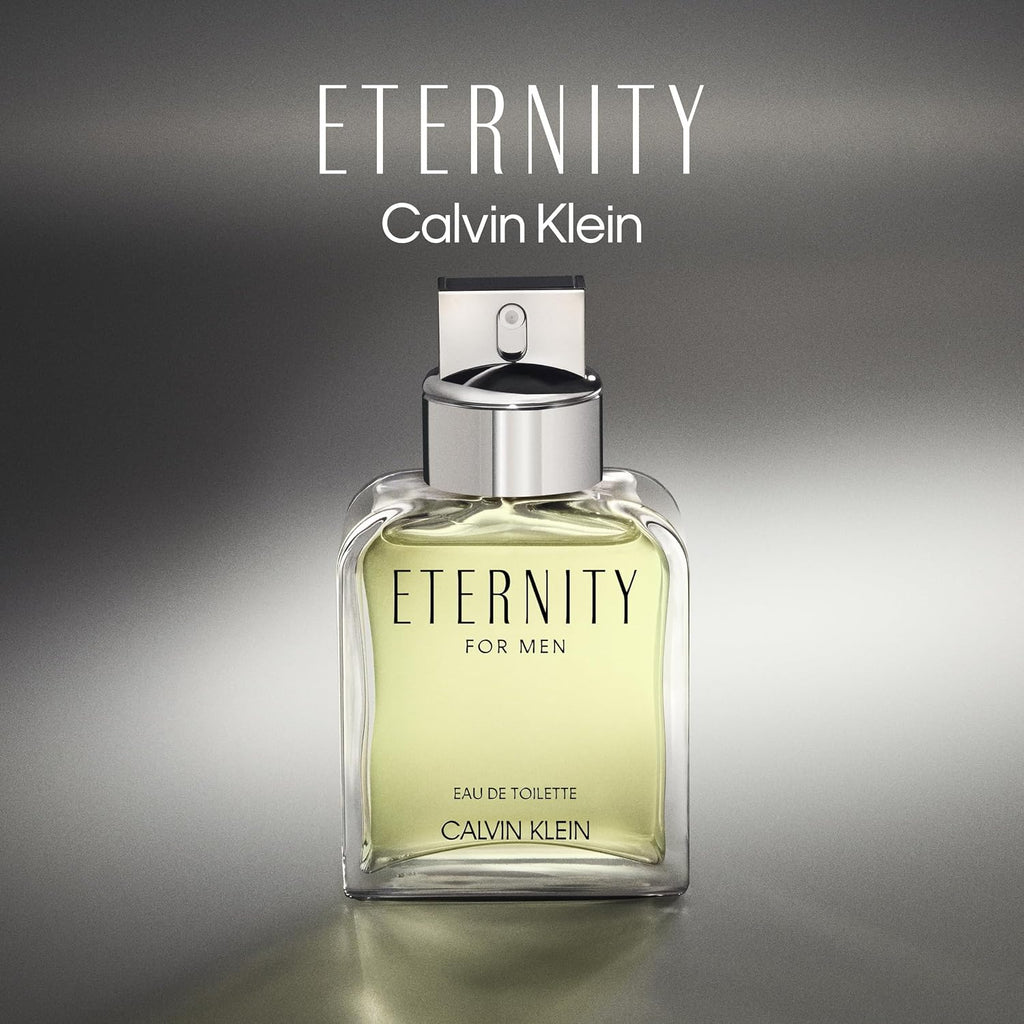Calvin Klein Eternity Eau de Toilette – Fougère Men's Cologne – With Notes of Mandarin, Sage