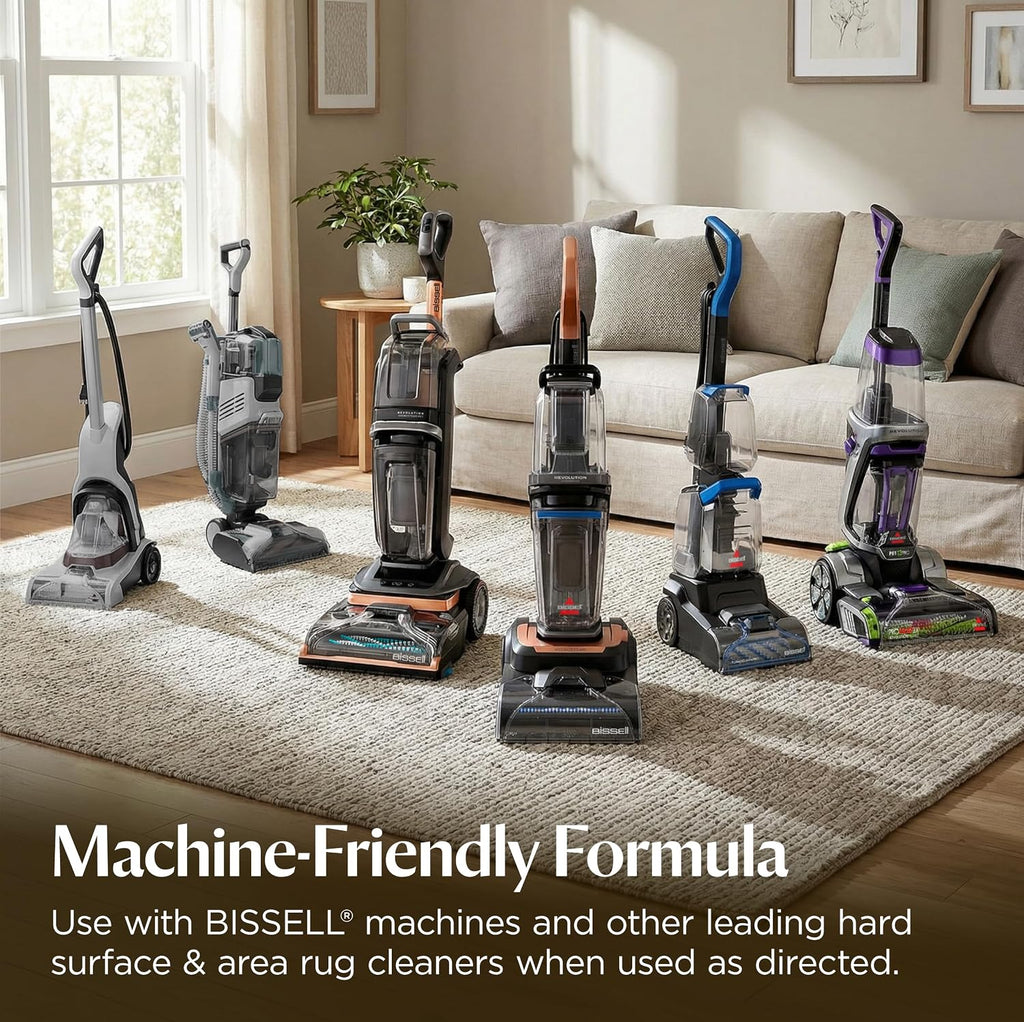 BISSELL Revolution HydroSteam Pet Carpet Cleaner, 3432 | HydroSteam technology; 2-in-1 pet upholstery tool; cleaning formulas included; upright deep cleaner