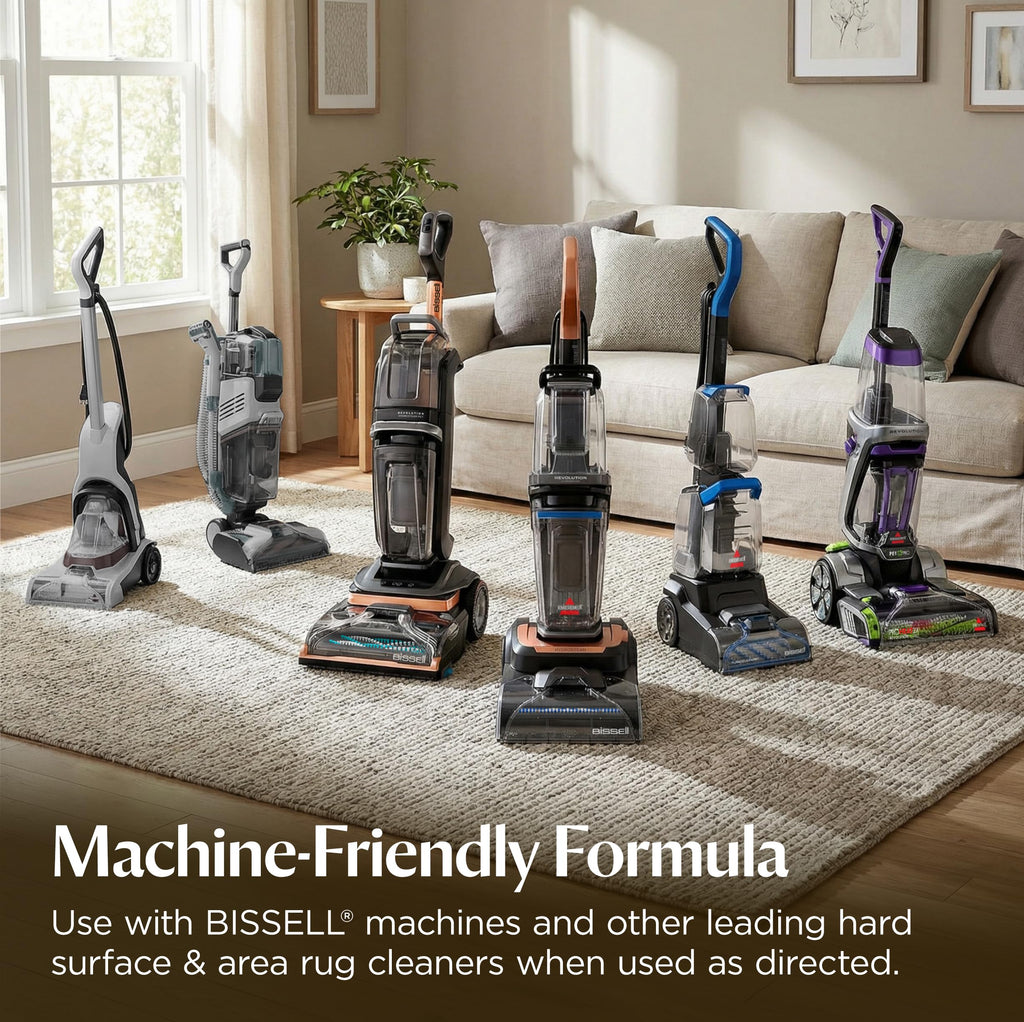 BISSELL Revolution HydroSteam Pet Carpet Cleaner, 3432 | HydroSteam technology; 2-in-1 pet upholstery tool; cleaning formulas included; upright deep cleaner