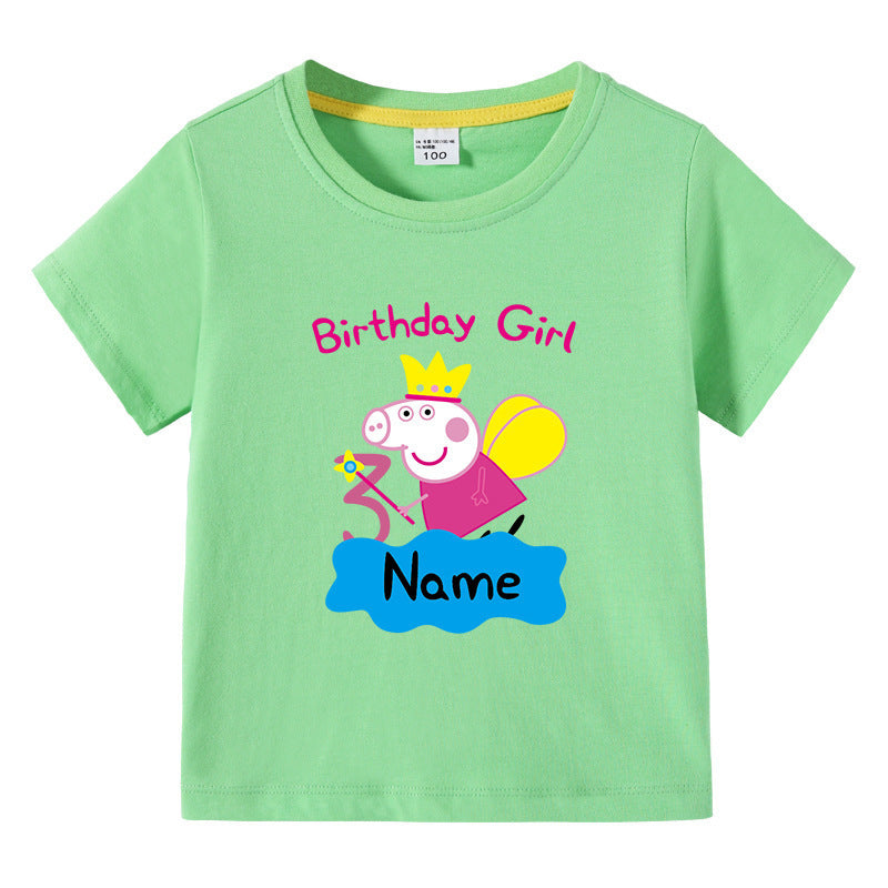 Summer short sleeved T-shirt for men and women