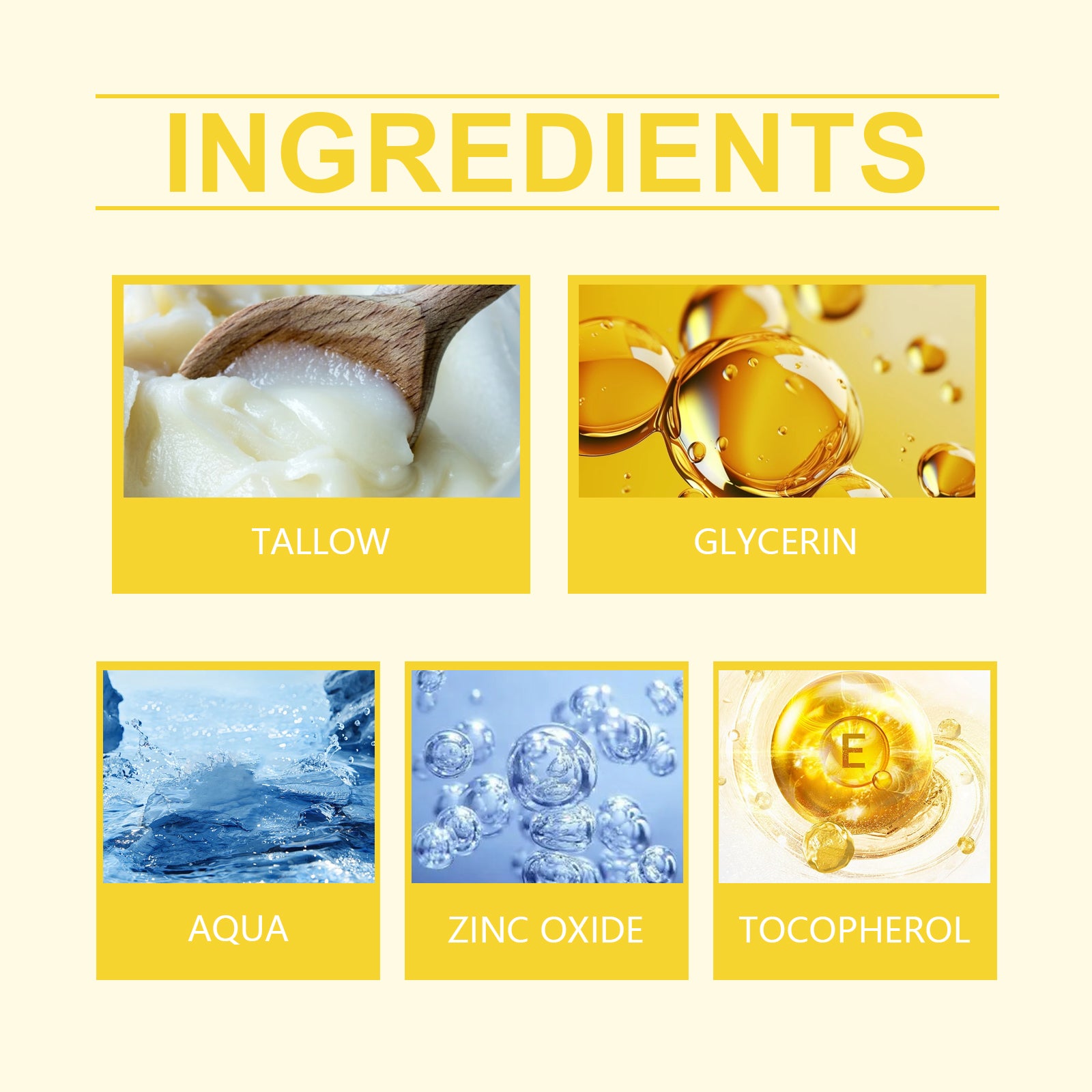 WoodSleep Tallow Protective Cream, Effective In Summer Travel To Protect Skin Redness Refreshing Instant Protective Film