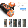 Ultrasonic Three-Head Sound Dog Repellent with Flashlight, Anti-Barking Device