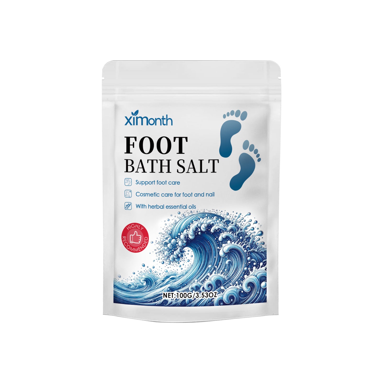 Ximonth Body Foot Care Foot Bath Salts Moisturize Body Skin Firming Skin Foot Care Soak Feet