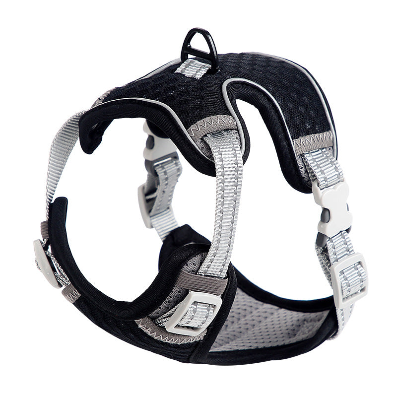 Pet Harness Vest Style Cat Leash for Outdoor Use, Anti-Struggle Cat Walking Rope and Cat Lead