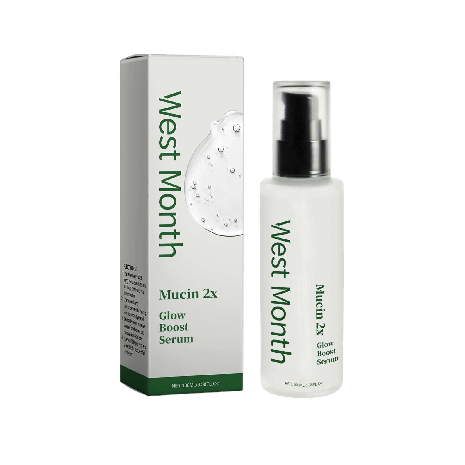 West&Month Firming Serum, Moisturizing And Hydrating Facial Skin Care Serum