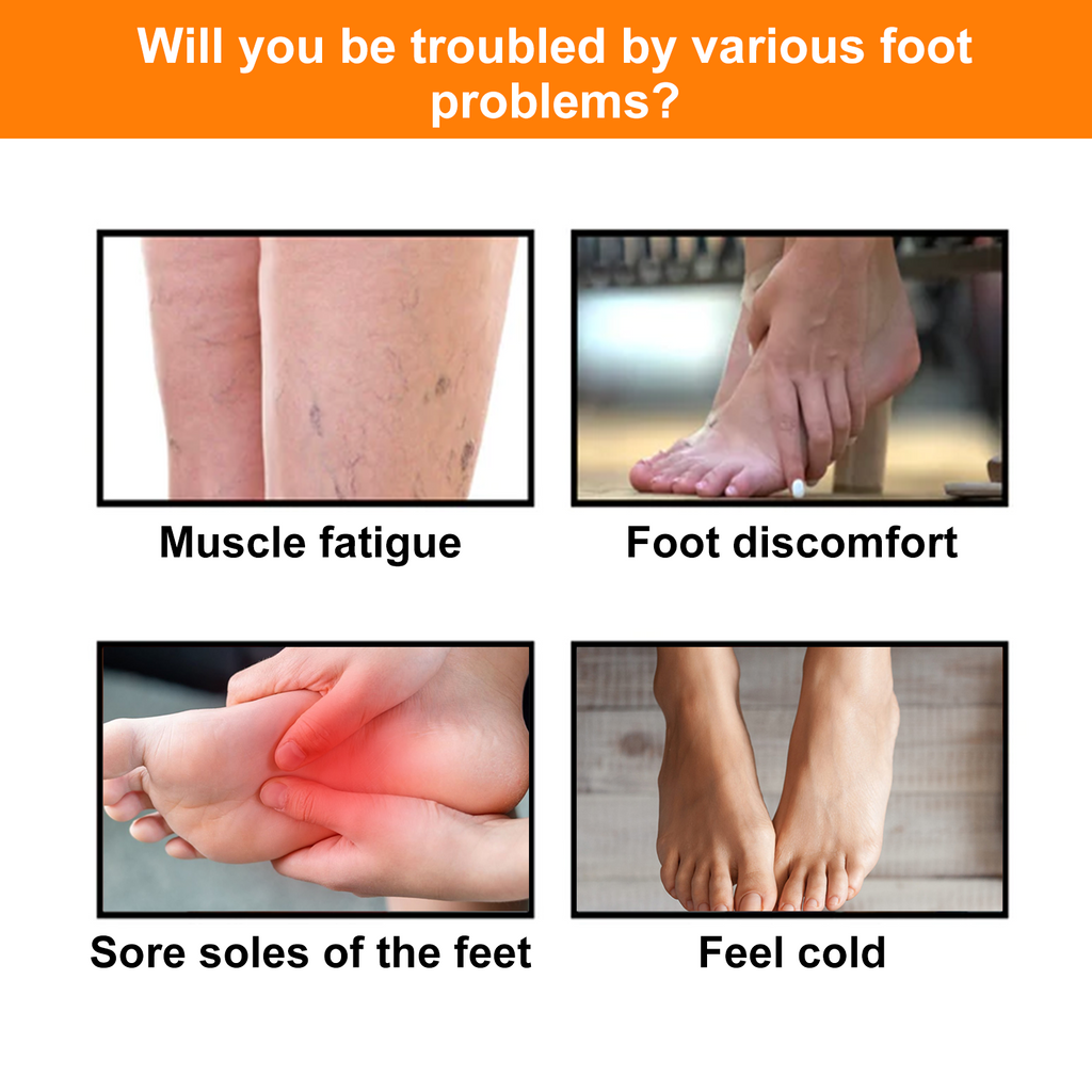 HOUKEA Tourmaline Ionic Body Health Socks, Winter Outdoor Sports Cold And Wind Warm Foot Care Massage Socks