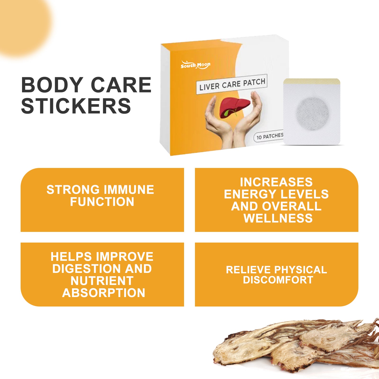 Body Care Stickers, Relieve Body Discomfort Indigestion Body Health Care Belly Button Patch