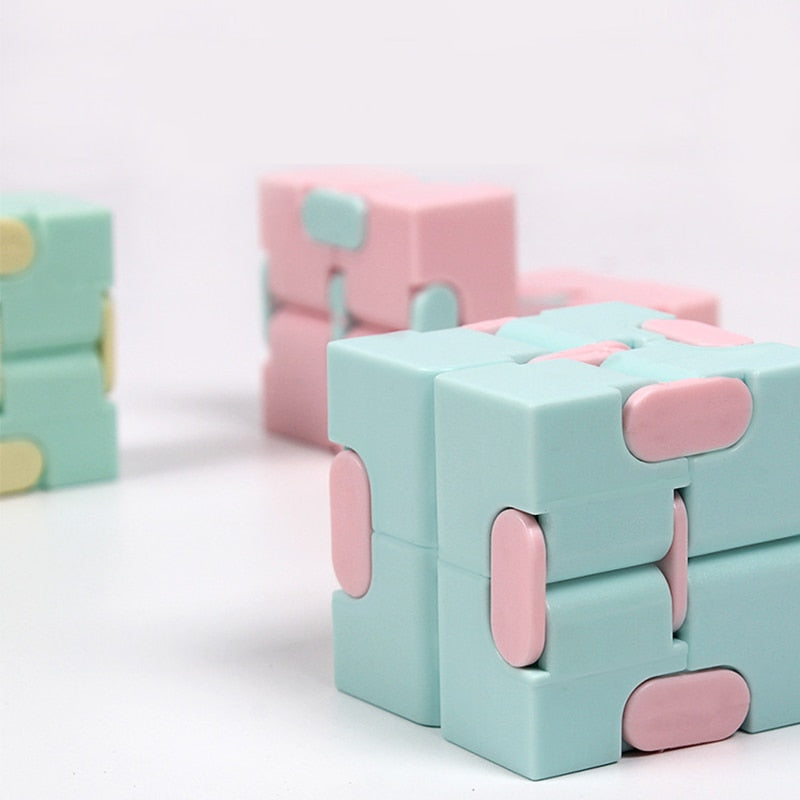 Mini Infinity Cube Toys For Relieving Stress Anxiety Suitable For Children Adult Fun Magic Cube Decompression Toys