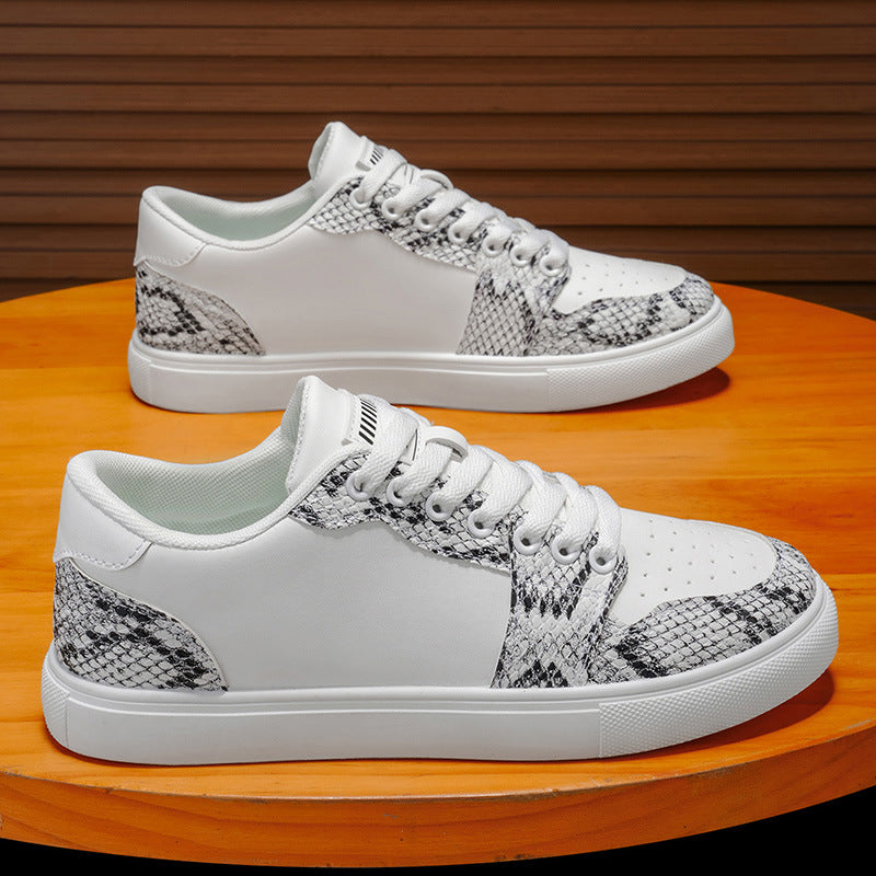 Men's breathable, comfortable, simple, and thick-soled shoes