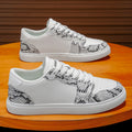 Men's breathable, comfortable, simple, and thick-soled shoes