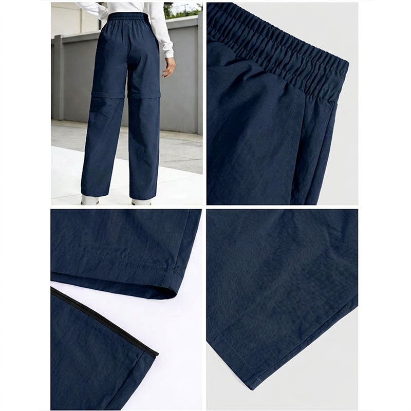 Women's Convertible Hiking Pants - Waterproof Quick-Dry Cargo Trousers with Zip-Off Legs for Camping, Fishing & Travel