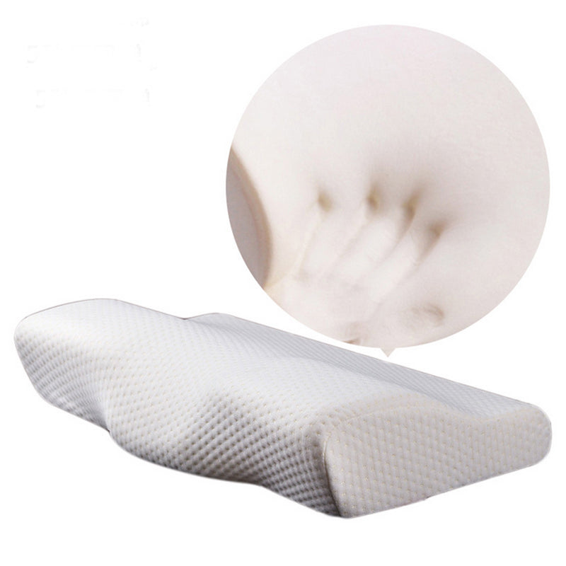Butterfly design Memory Pillow Neck protection Slow Rebound Memory Foam Pillow Health Care Cervical Orthopedic Neck Foam Pillows