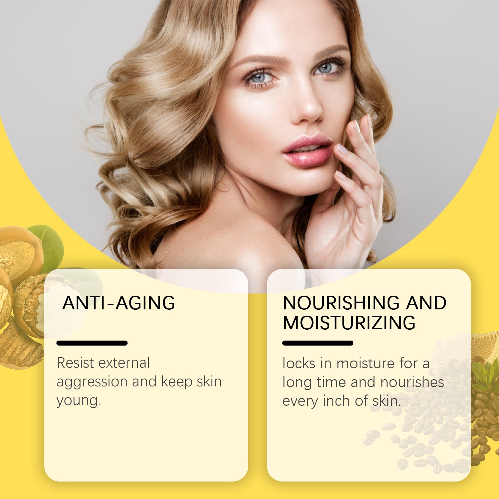 OUHOE Facial Firming Essential Oil, Moisturizing, Gently Nourishing And Lifting Skin Daily Smooth Skin Care Essential Oil