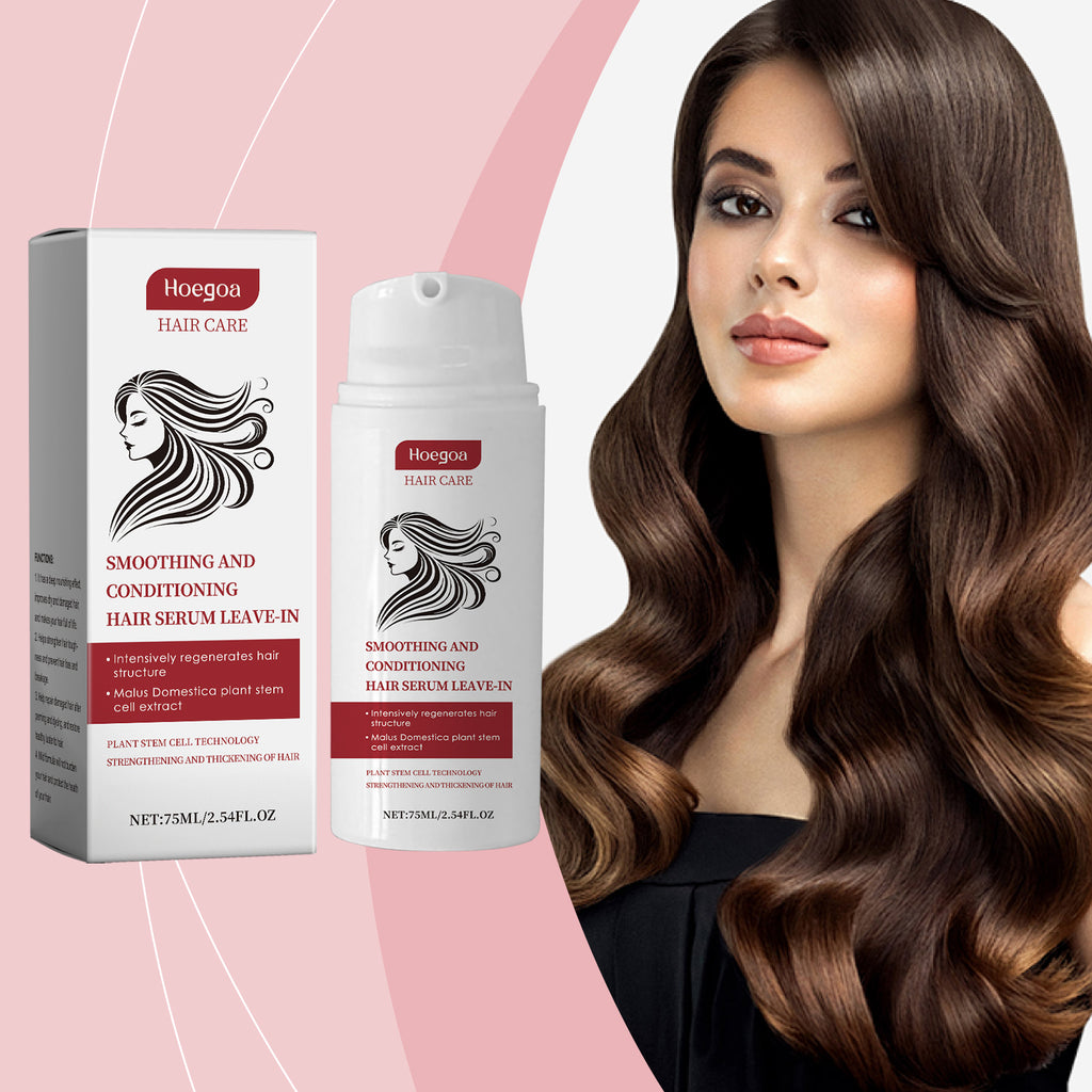 Hoegoa Leave-In Hair Care Essence Rosemary Begonia Hair Care Essence Strengthens And Nourishes Hair