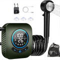 8000mAh Portable Camping Shower, IPX8 Waterproof Rechargeable Outdoor Shower Pump with Hose