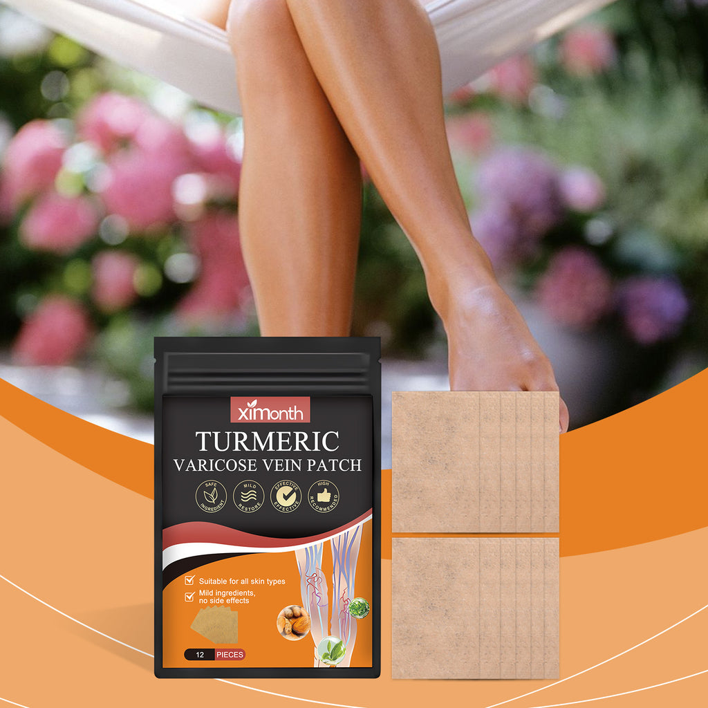 Ximonth Leg Care Patch (Bag) Relieves Leg Discomfort And Protruding Blue Veins. The Gentle Formula Protects Leg Vitality