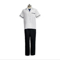 Cos Snow Langa Hasegawa Coaplay Japanese Anime the Infinity Costumes Halloween Carnival Party School Uniform Full Set