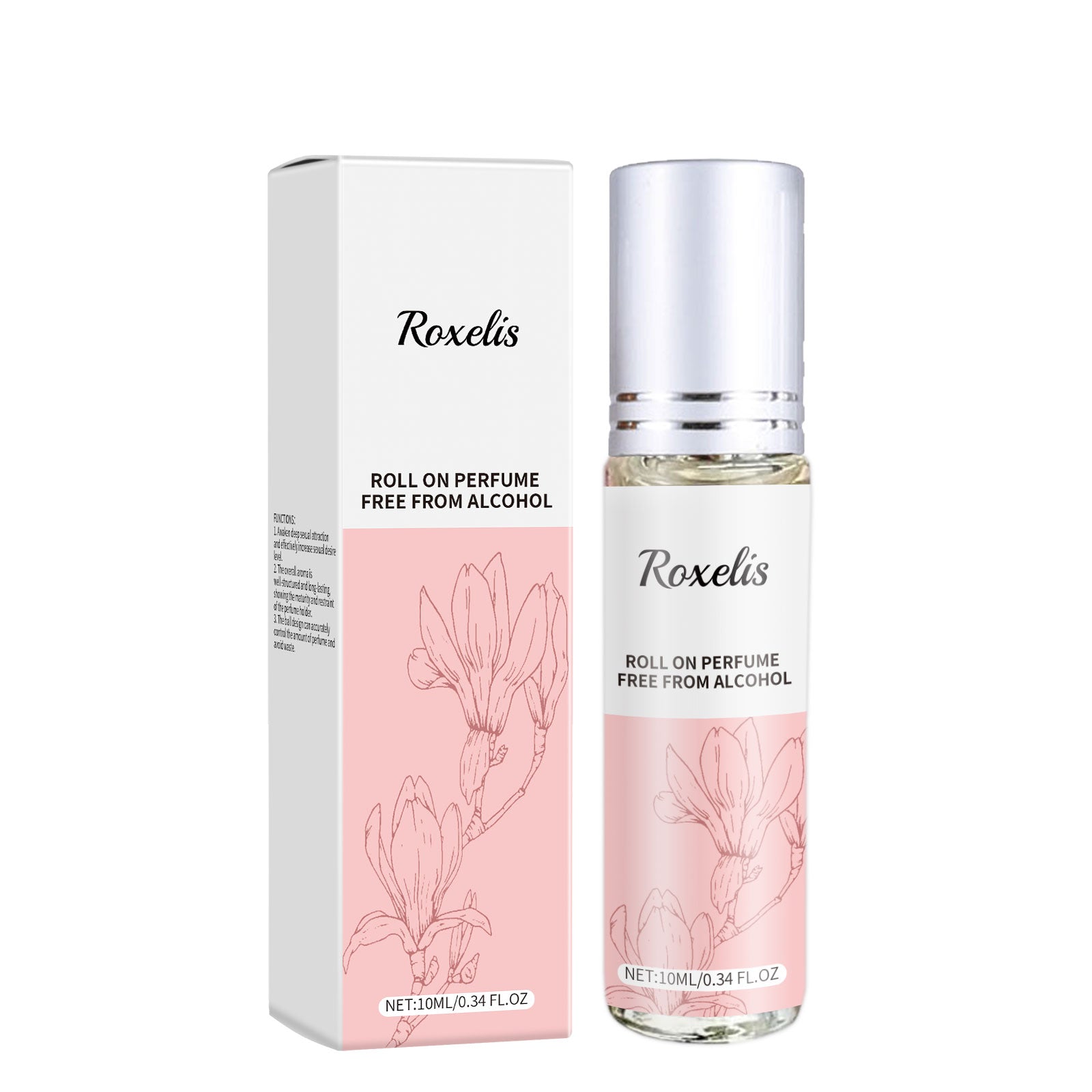 Roxelis Elegant Orchid Perfume Lasting Fragrance Natural Fresh Elegant Lasting Charming Daily Date Portable Perfume