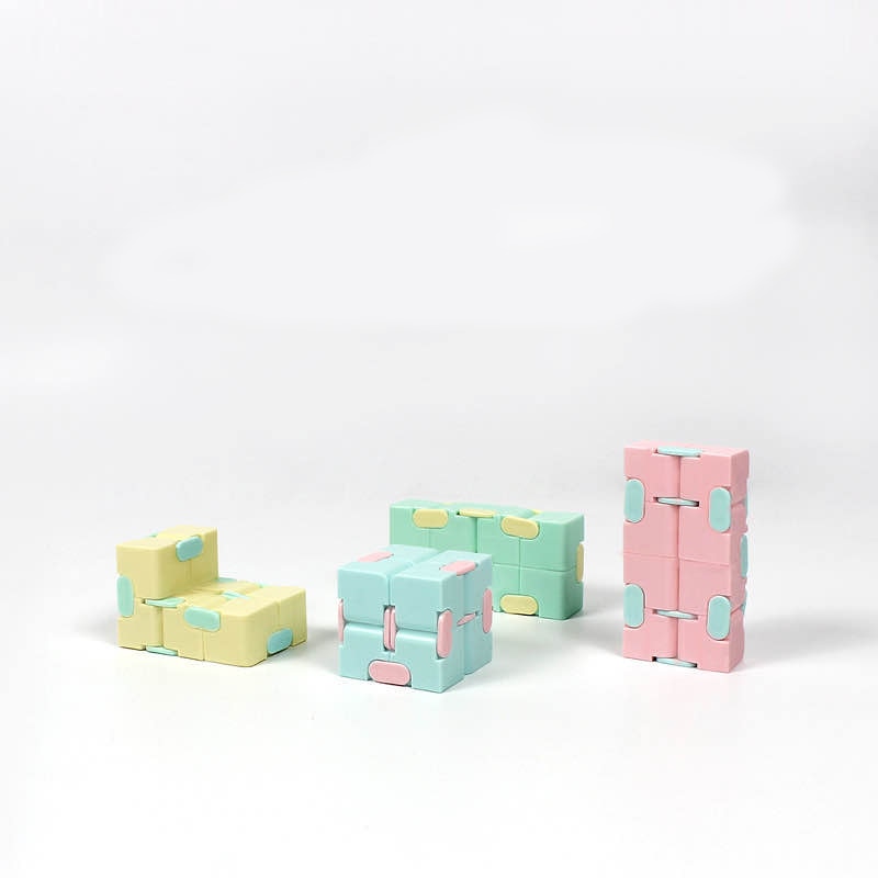 Mini Infinity Cube Toys For Relieving Stress Anxiety Suitable For Children Adult Fun Magic Cube Decompression Toys