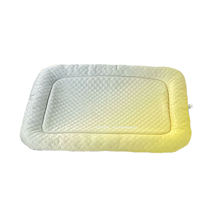 Cooling Pet Pad for Summer – Breathable Cold‑Silk Ice Mat, Gentle on Skin, Gradient Colors