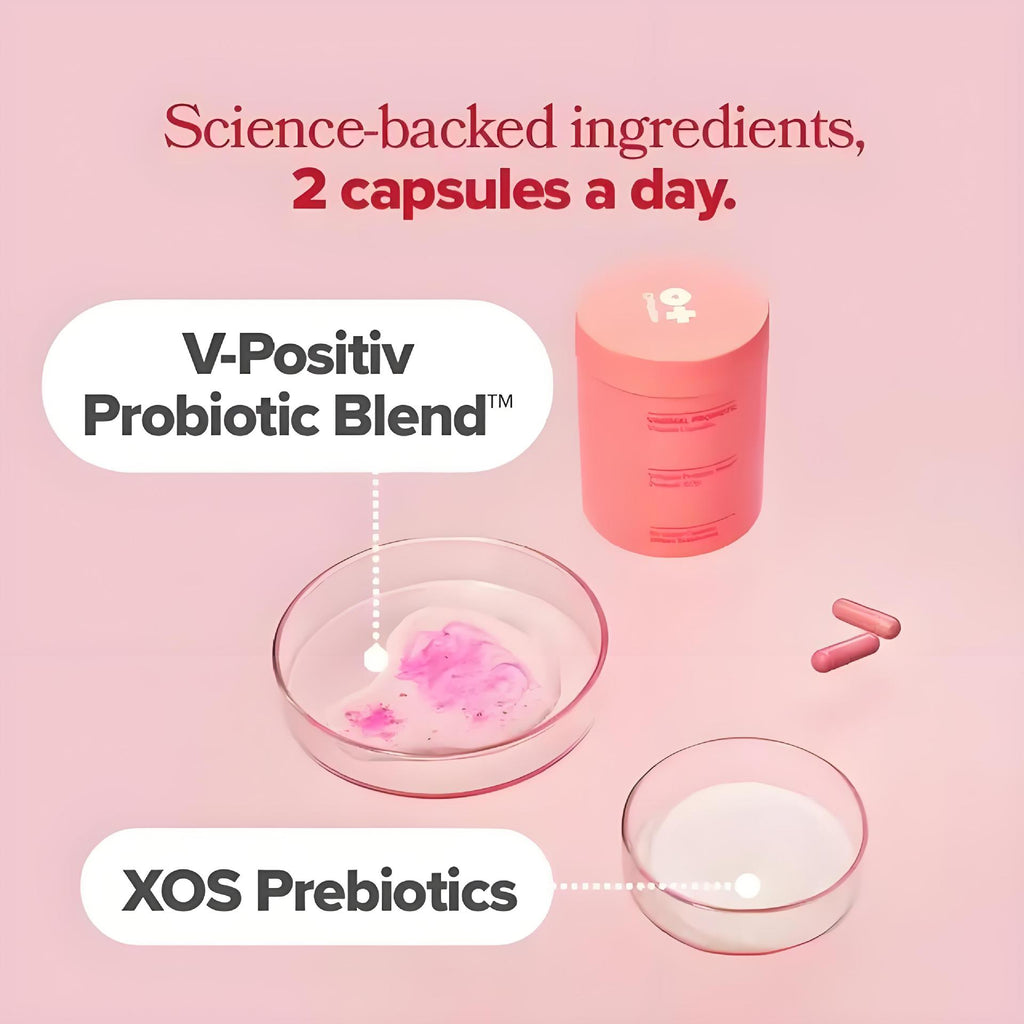 Women's Vaginal Probiotic Capsules for Intimate Health and Care