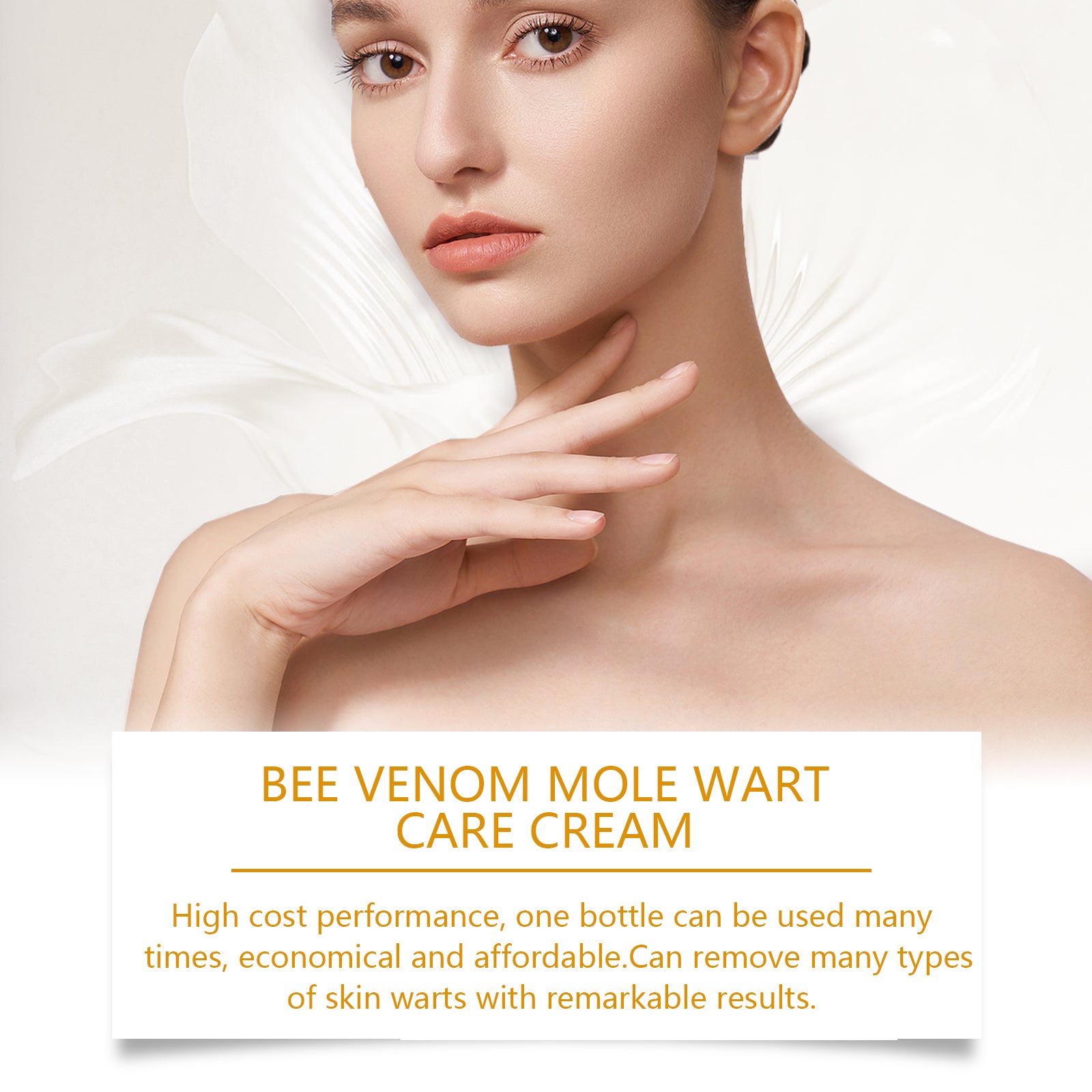 West&Month Bee Venom Keyu Mole Care Cream, Moisturizes And Smoothes The Skin, Lightening The Skin Flesh Granules And Body Care