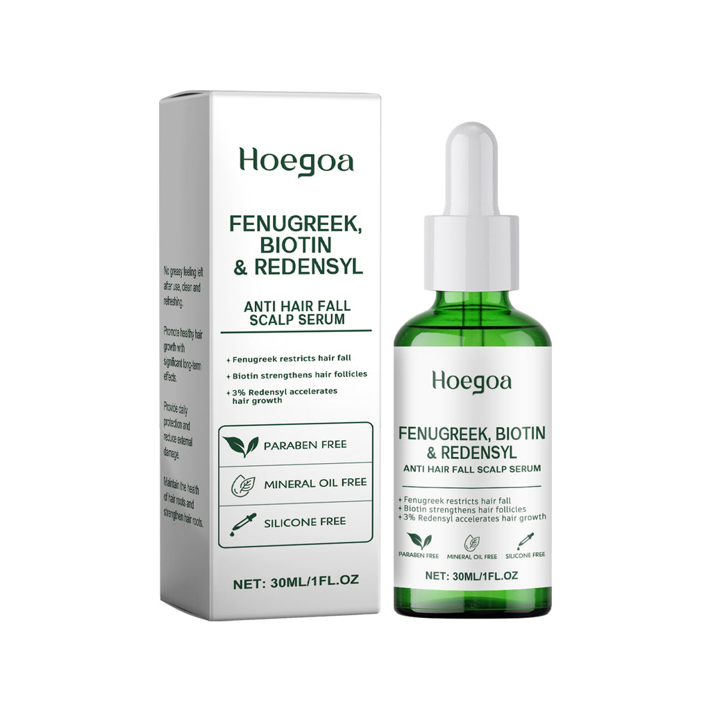 Hoegoa Hair Care Essential Oil, Moisturizing And Repairing Hair, Soft, Fluffy And Scalp Care Essence