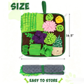 Pet sniffing pad feeding pad slow food consumption energy interactive training sniffing pad