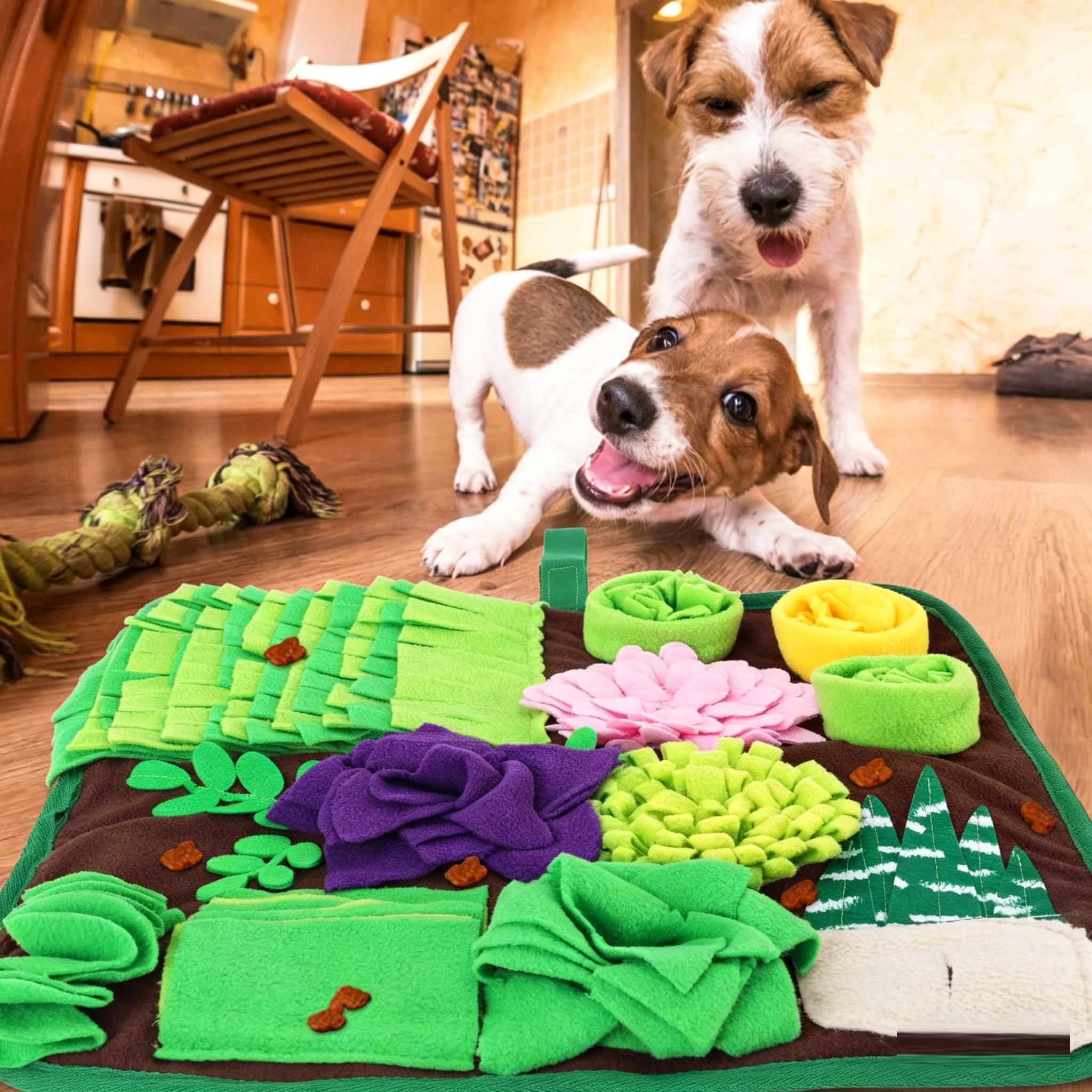 Pet sniffing pad feeding pad slow food consumption energy interactive training sniffing pad