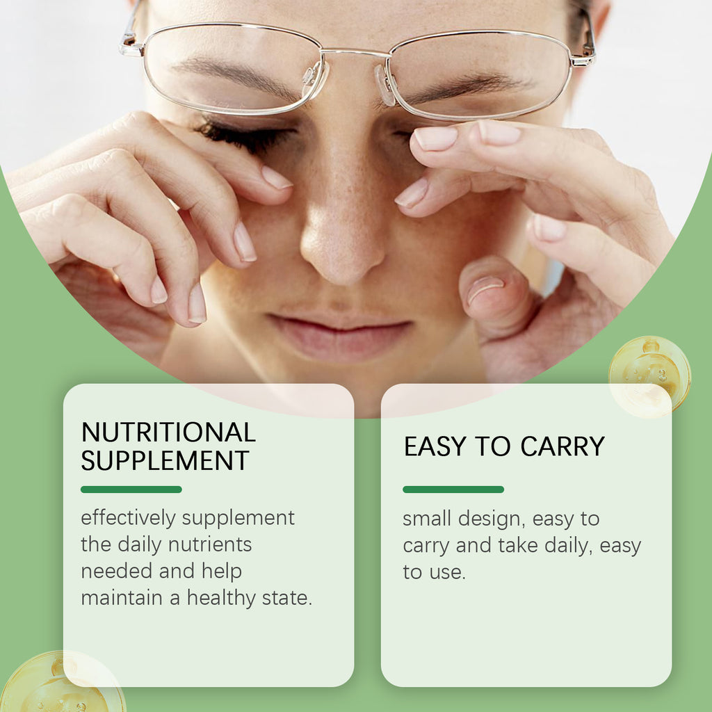 Googeer Vision Relief Capsules, Vision Care Herbal Capsules For Body Treatment