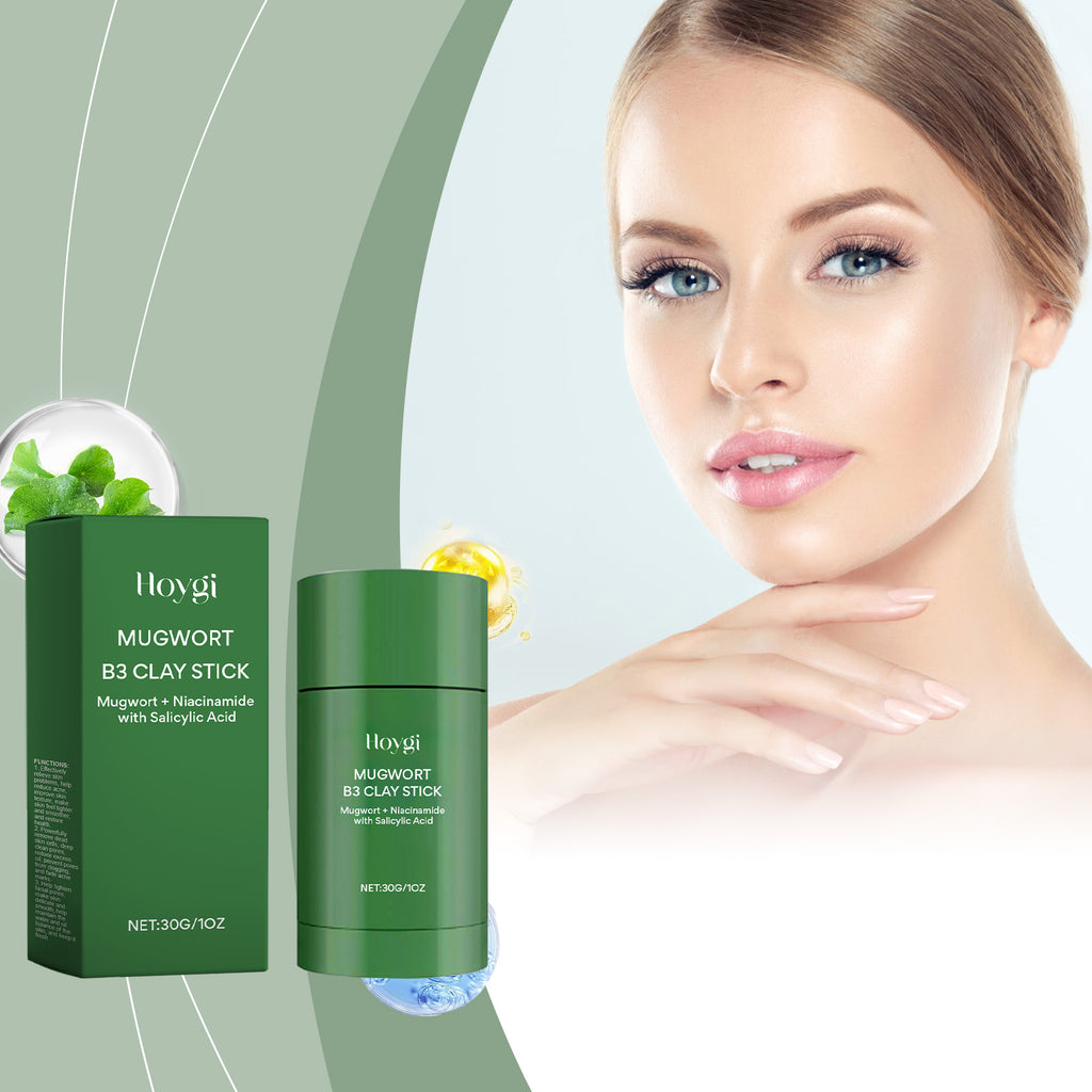 Hoygi Moxa Mud Mask Stick Deeply Cleans Pores, Brightening Skin, Firming, Smoothing And Refreshing Mask Stick