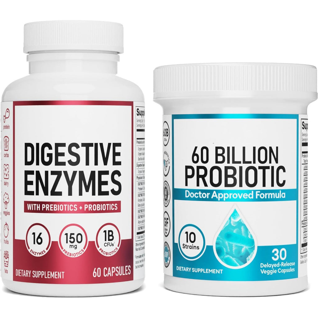 Gut Health Probiotic Capsules 60 Count