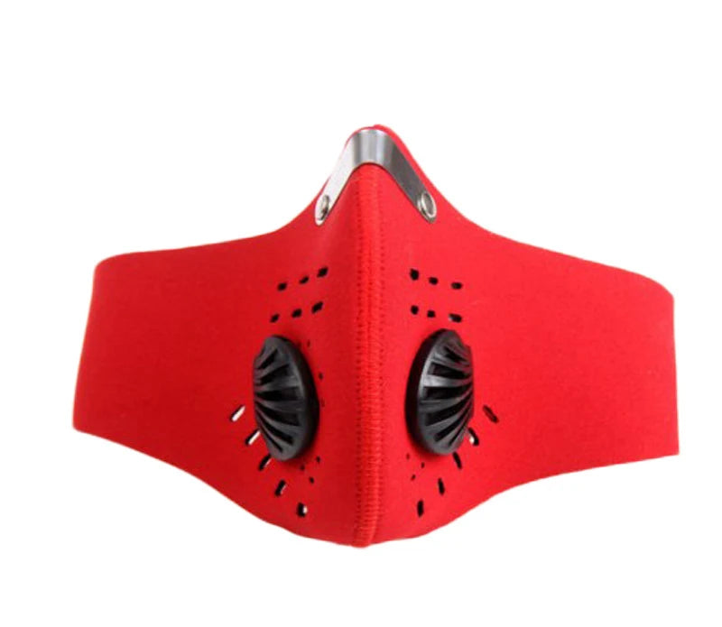 Dust Mask PM2.5 Neoprene Smog Fog Motorbike Riding Face Mouth Custom Air Filter Wholesale Anti Odor Smoke Dust Maske Health