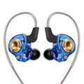 Original QKZ AK6 In Ear Earphone 6 Dynamic Driver Unit Headphone With Mic Stereo Sports HIFI Subwoofer Headset Monitor Earbuds
