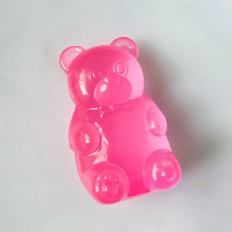 Cute Bear Maltose Squeeze Toy Dough Colorful Sensory Toy Creative New Item Desk Decoration Stress Relief Doll