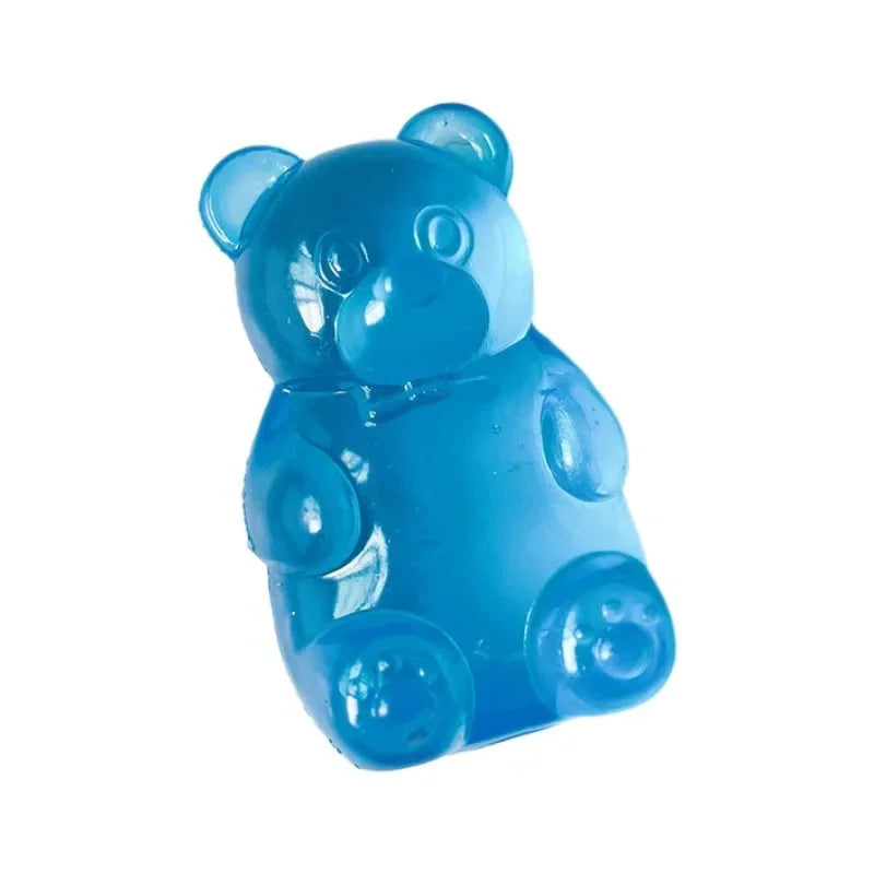 Cute Bear Maltose Squeeze Toy Dough Colorful Sensory Toy Creative New Item Desk Decoration Stress Relief Doll
