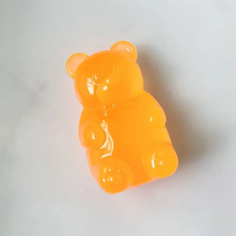 Cute Bear Maltose Squeeze Toy Dough Colorful Sensory Toy Creative New Item Desk Decoration Stress Relief Doll